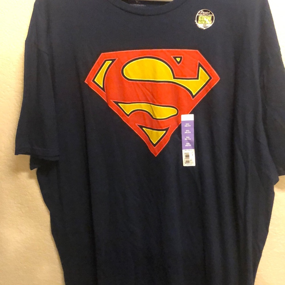 Glow in the dark Superman shirt